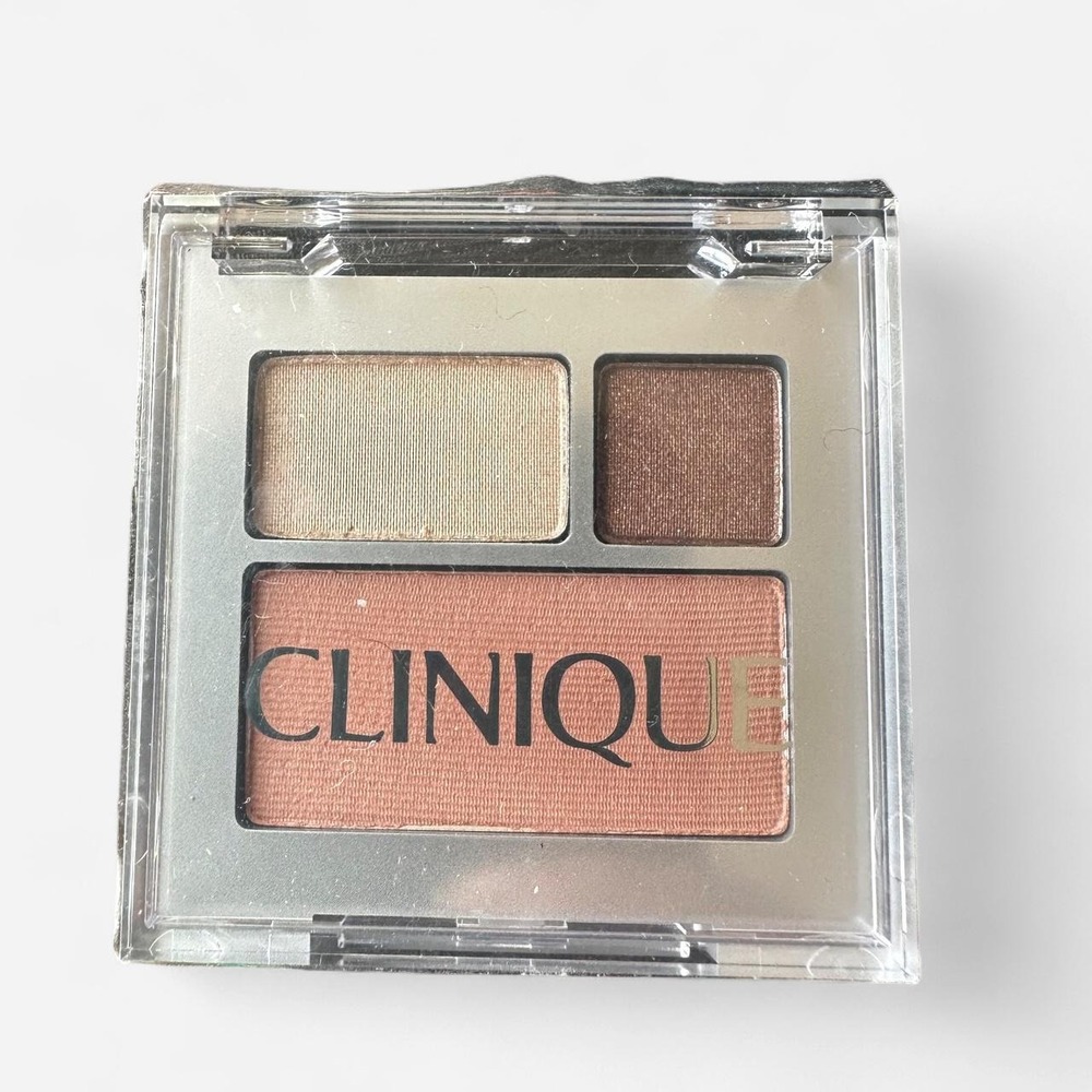 Clinique Color Surge Eye Shadow Duo - Like Mink Duo, Mocha pink blush